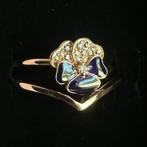 Pandora Flower Ring Size 8